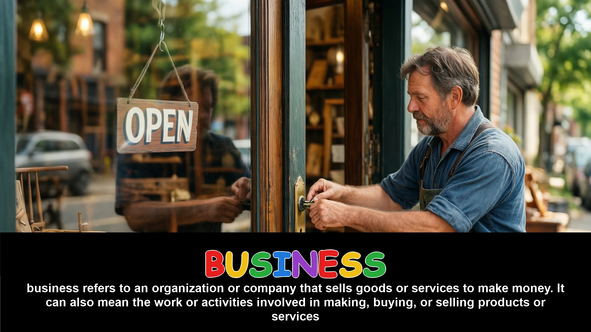 English Illustration for business
